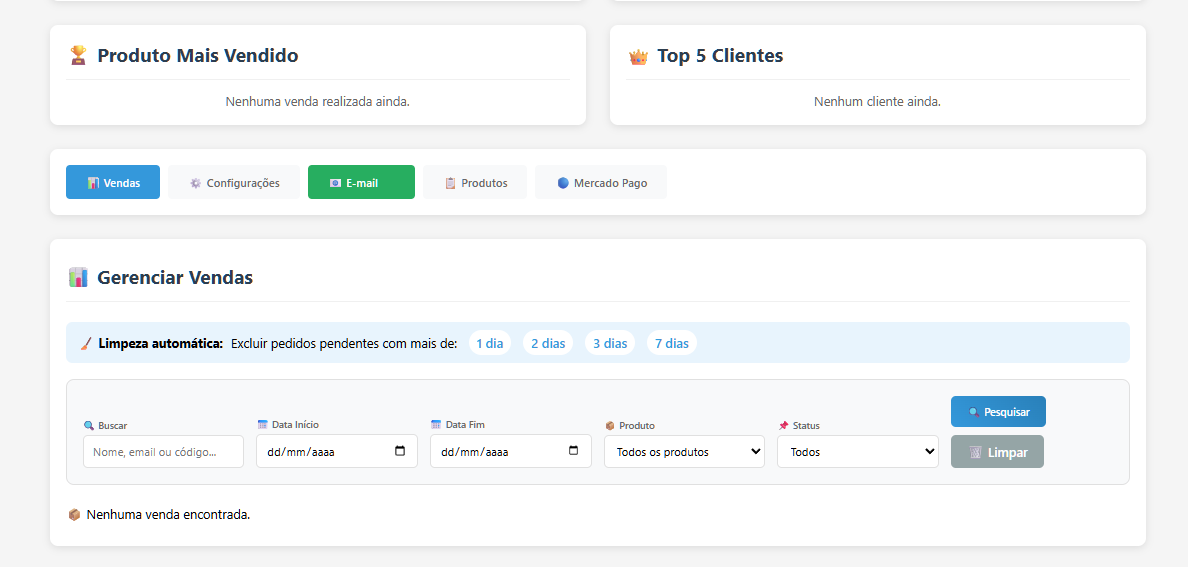 Script Profissional de Loja Virtual com Painel Administrativo