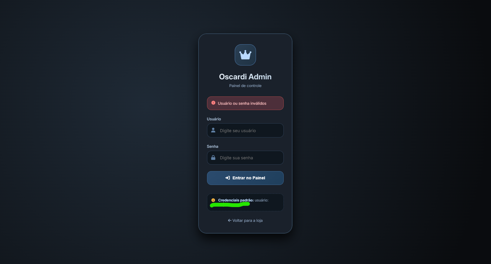 SCRIPT LOJA VIRTUAL BÁSICA COM PAINEL ADM