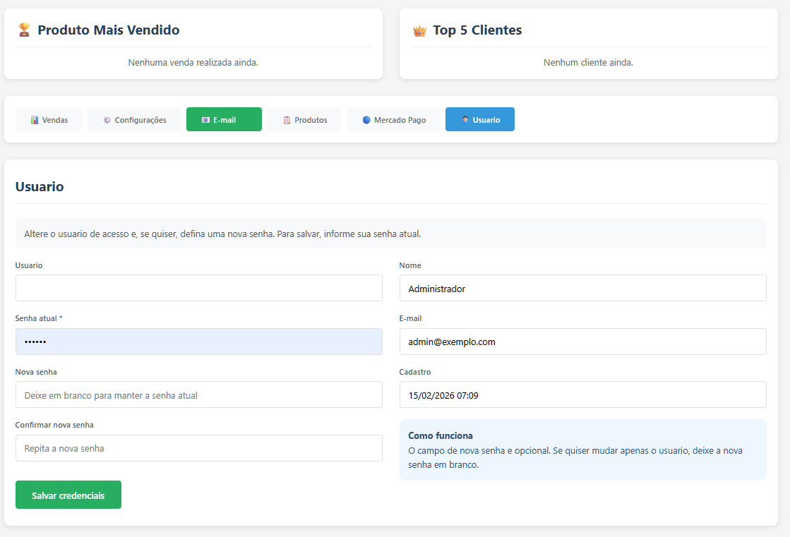 Script Profissional de Loja Virtual com Painel Administrativo